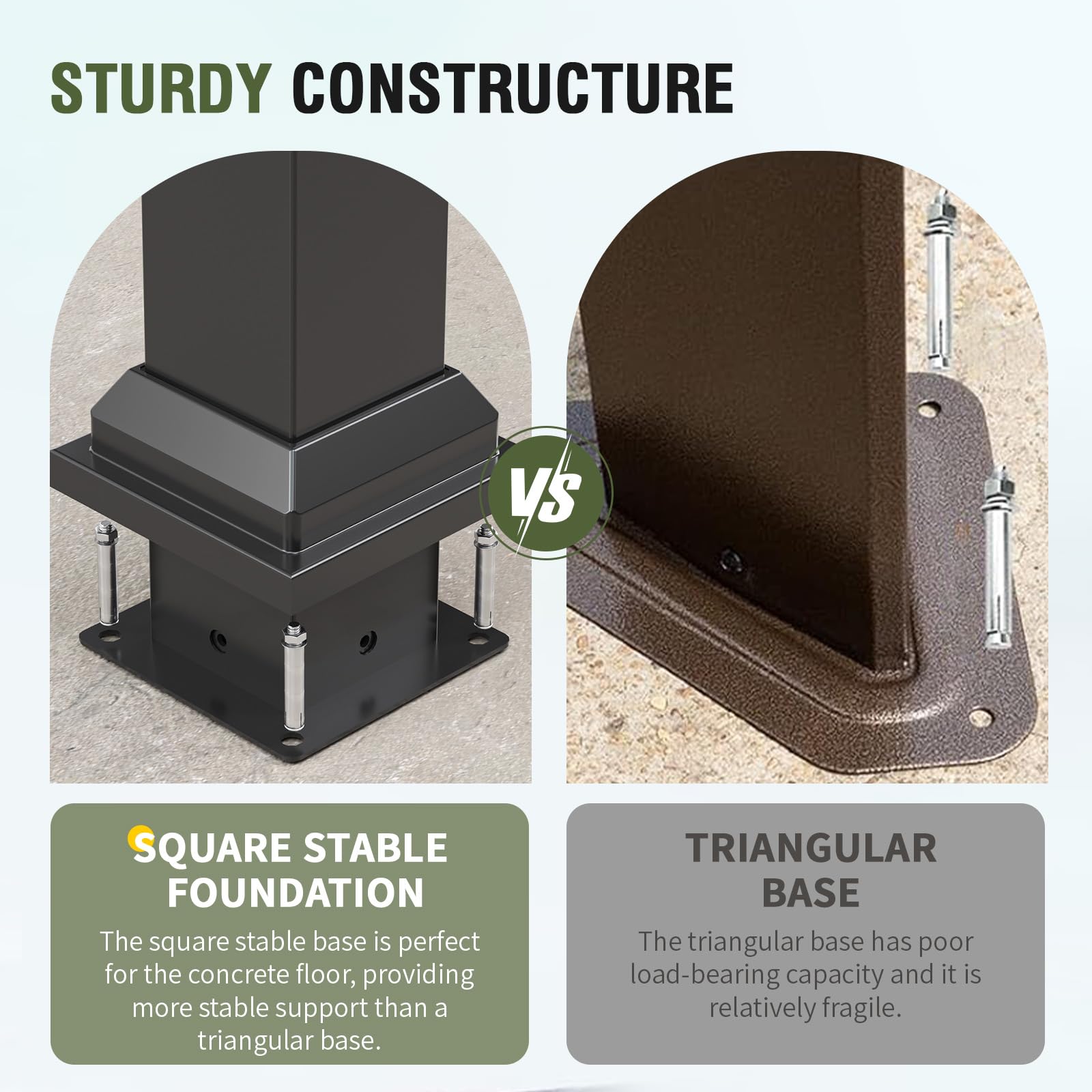 Hardtop Gazebo, Outdoor Aluminum Gazebo with Galvanized Steel Double Roof