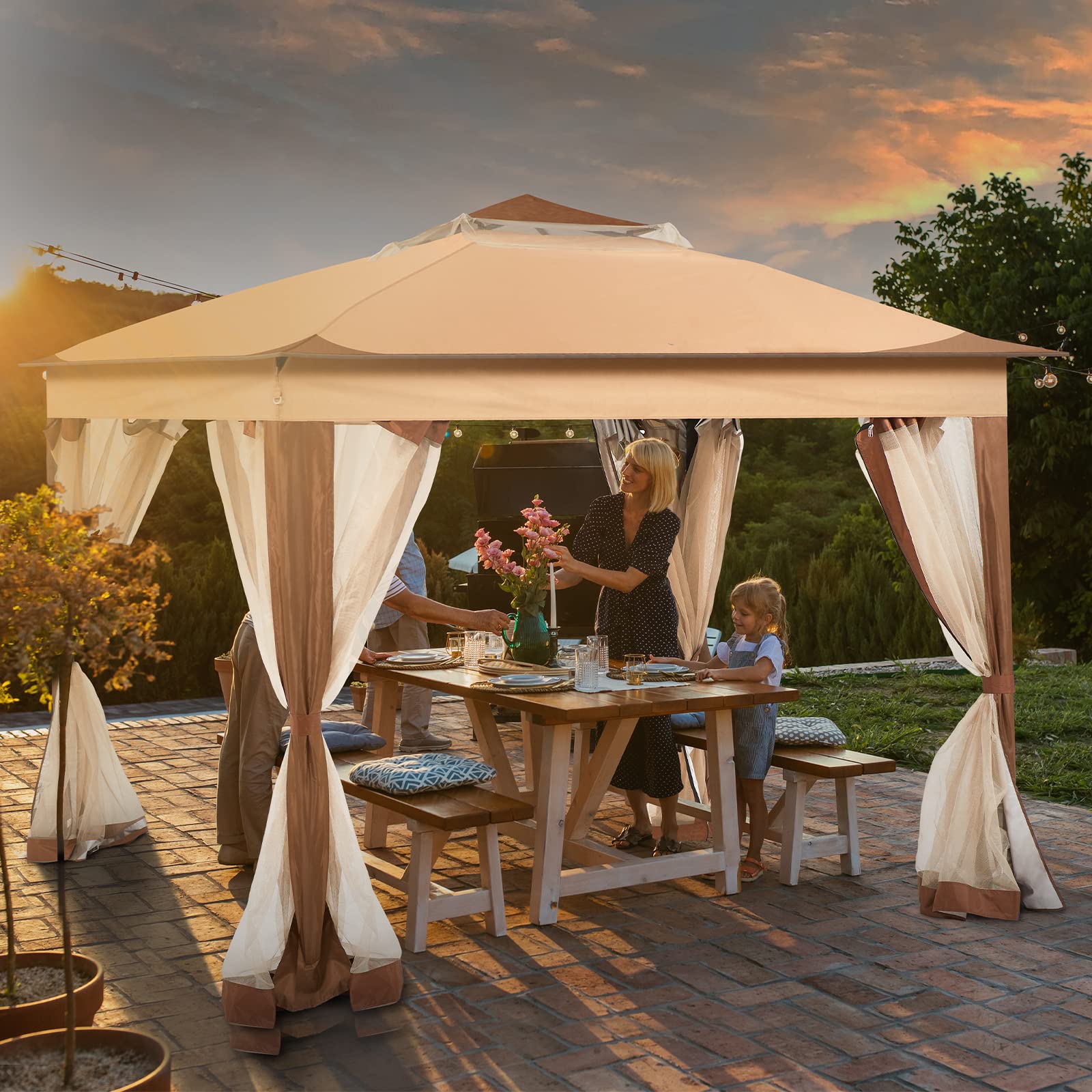 Gazebo for Patio, Pop up Gazebo Canopy Tent