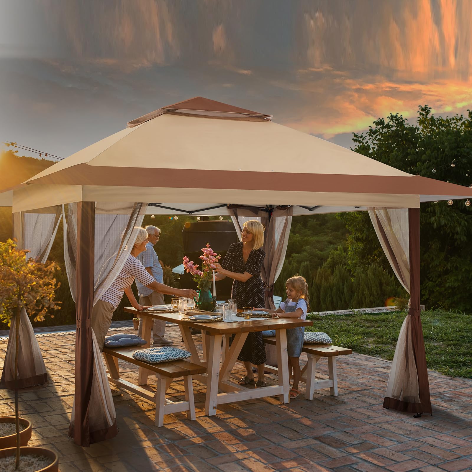 Gazebo for Patio, Pop up Gazebo Canopy Tent