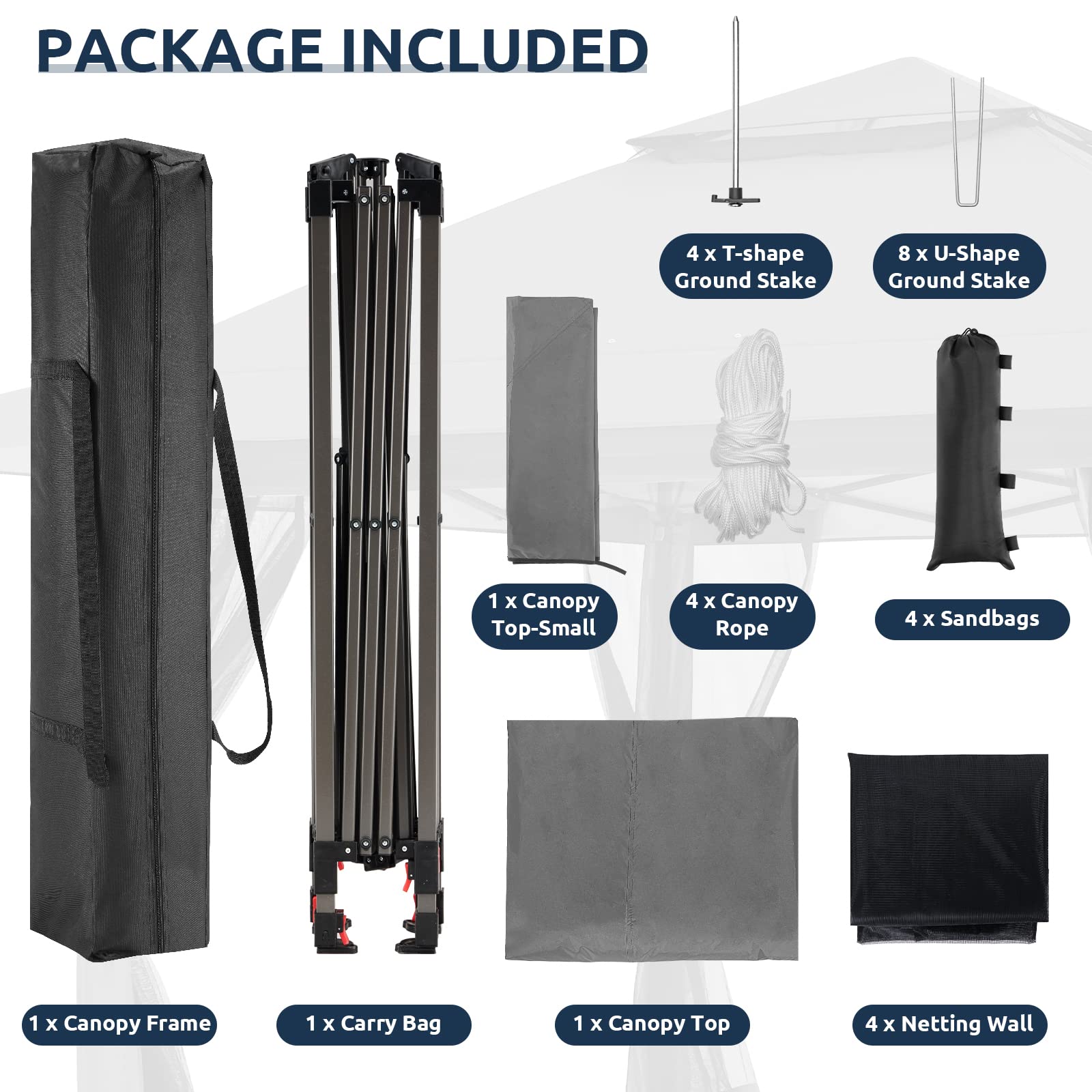 Gazebo for Patio, Pop up Gazebo Canopy Tent