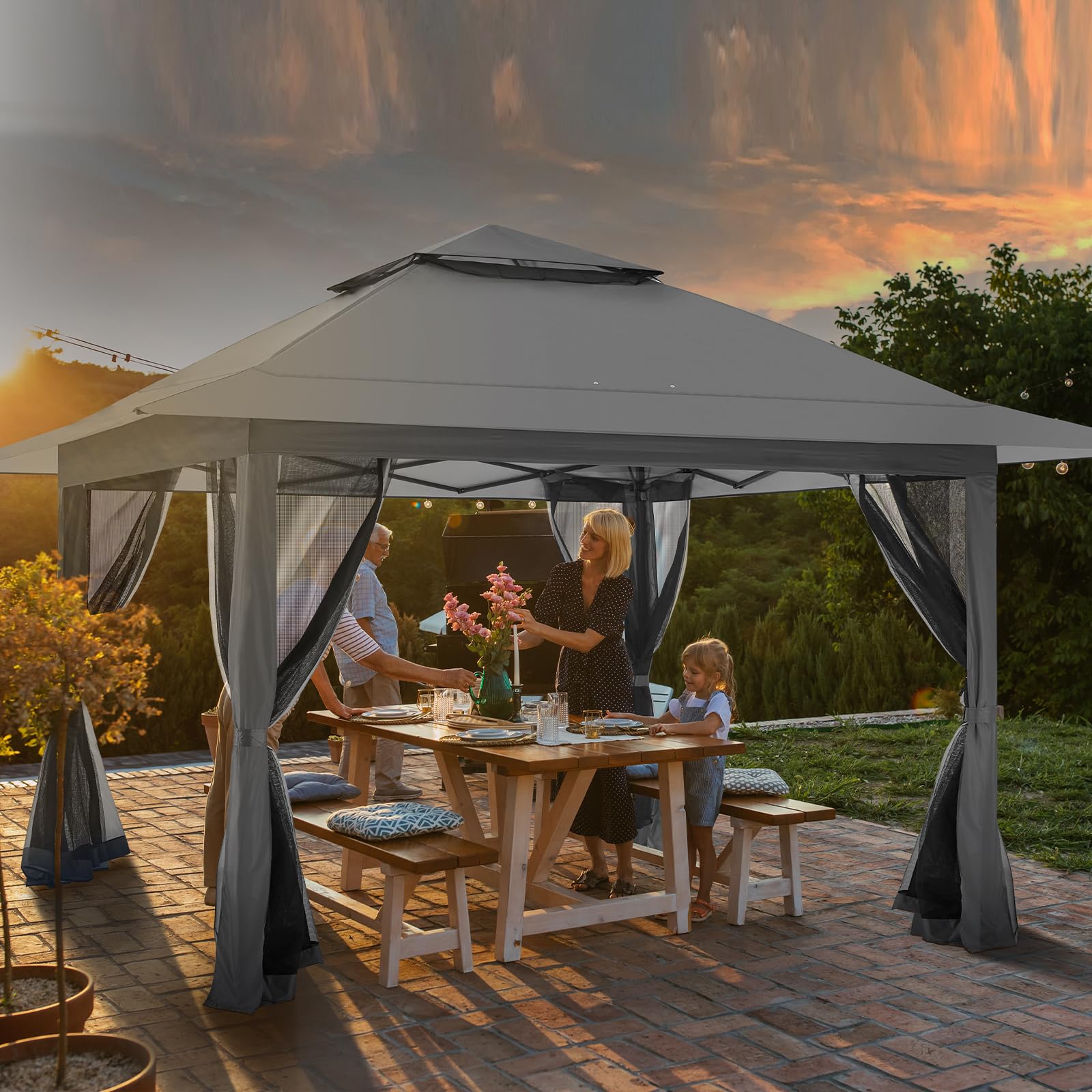Gazebo for Patio, Pop up Gazebo Canopy Tent