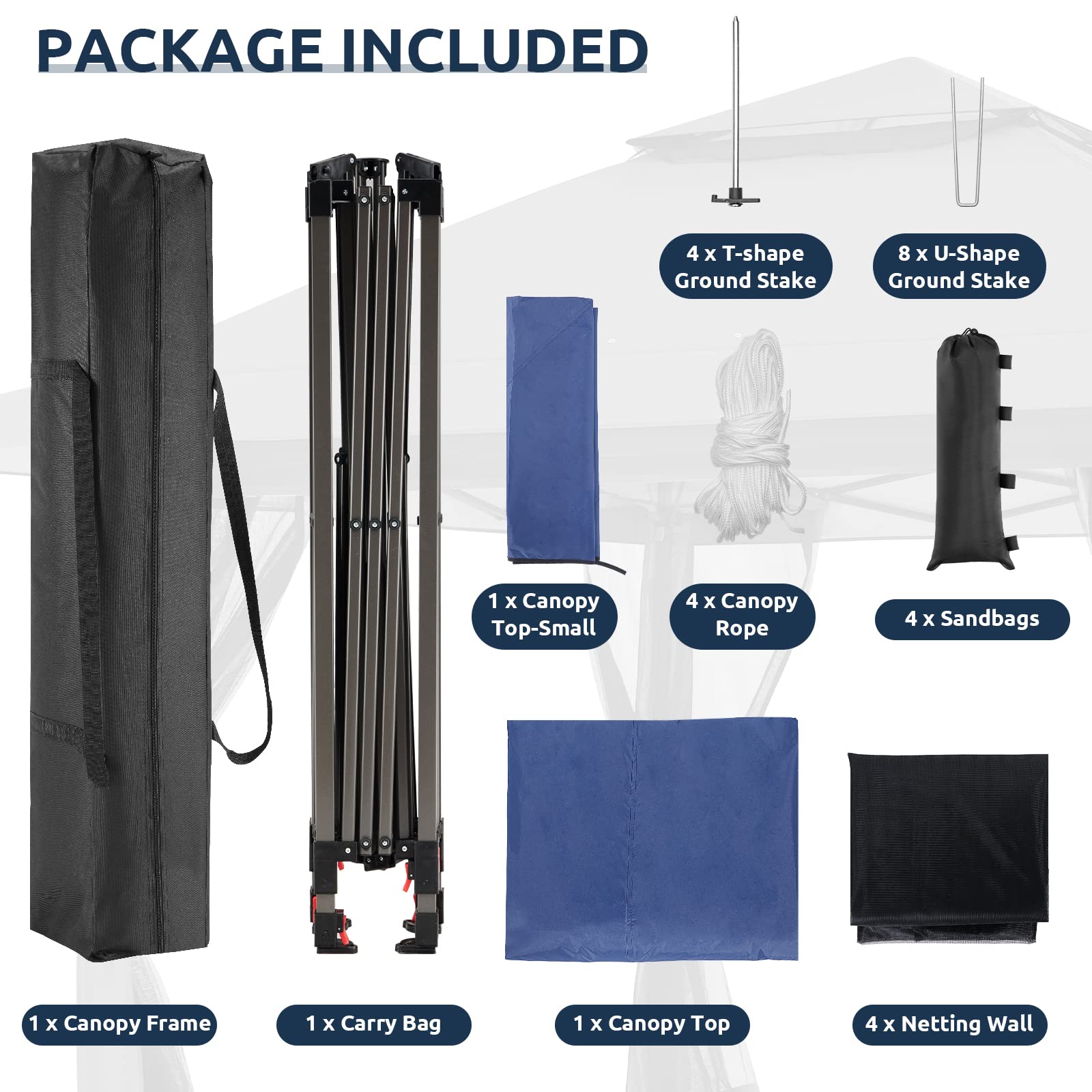 Gazebo for Patio, Pop up Gazebo Canopy Tent