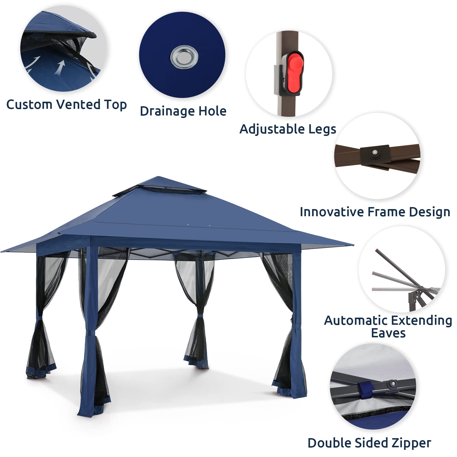 Gazebo for Patio, Pop up Gazebo Canopy Tent