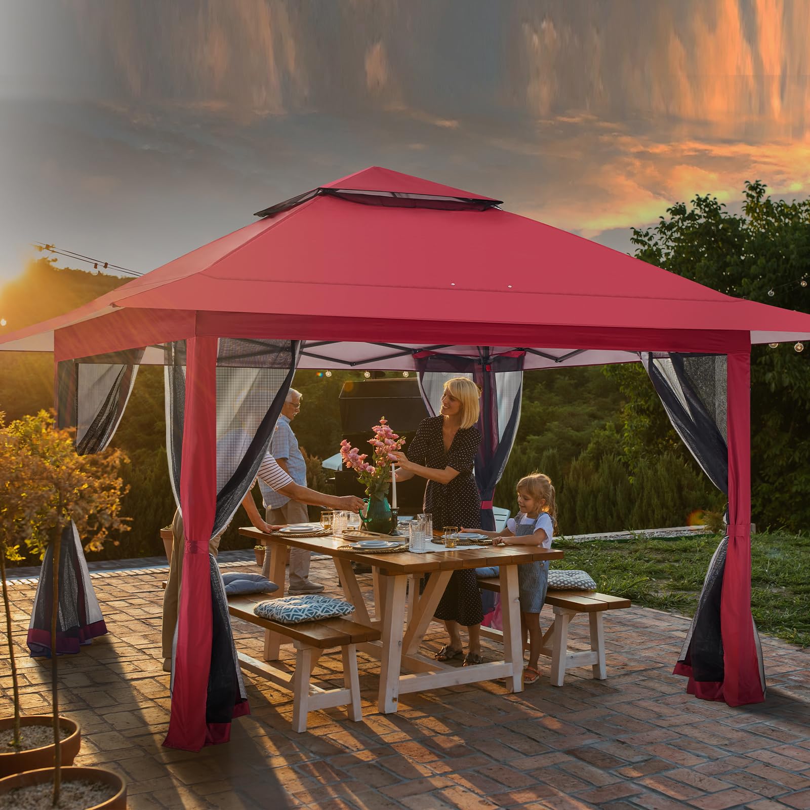 Gazebo for Patio, Pop up Gazebo Canopy Tent